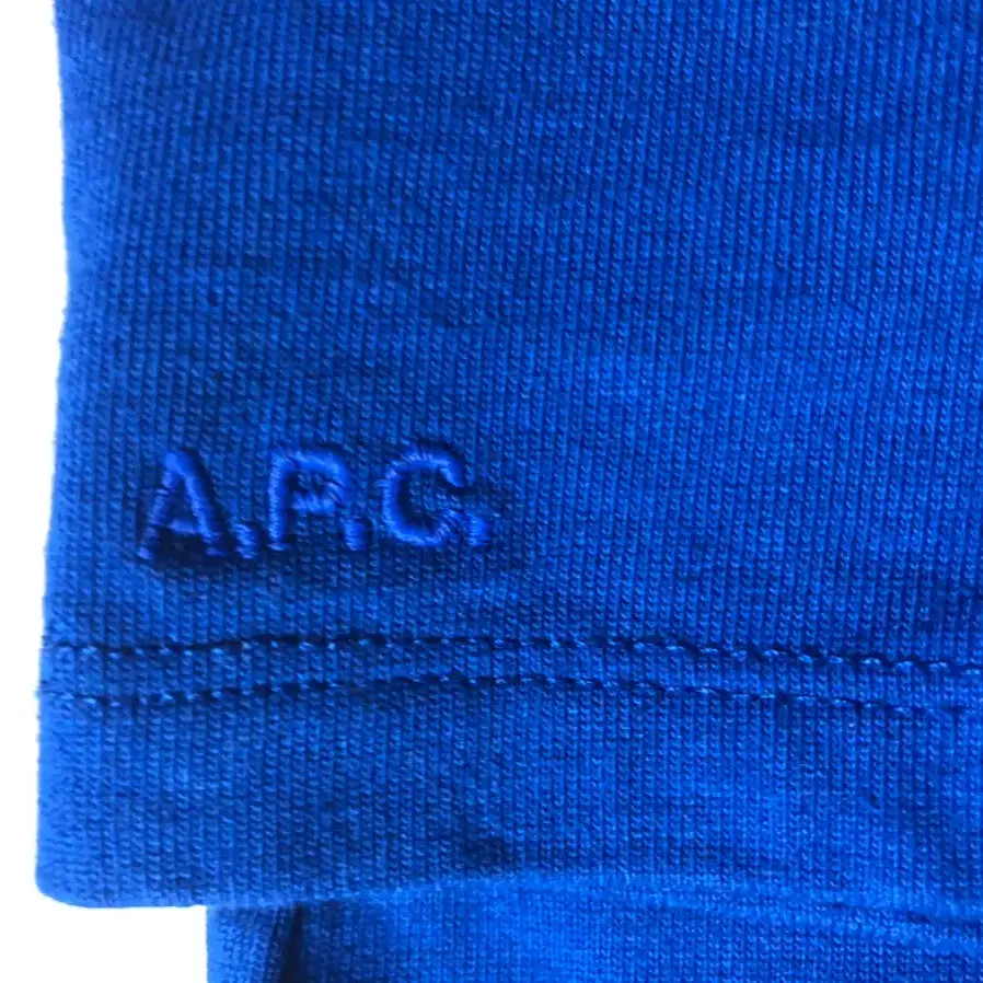 A.P.C 아페쎄 티셔츠 로얄블루 jules t-shirts blue