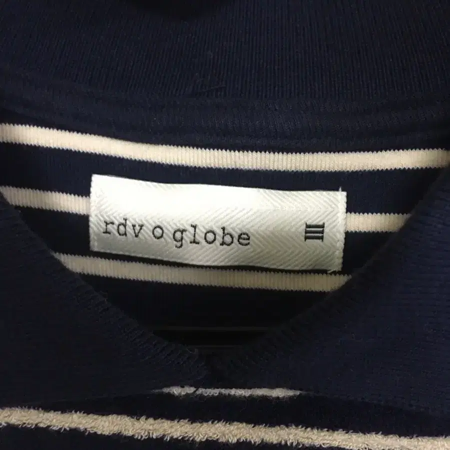 랑데뷰 오 글로브 테리원단 티셔츠 rdv o globe