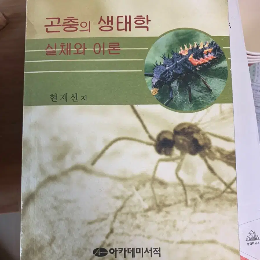 곤충의 생태학 실제와 이론 - 현재선 저