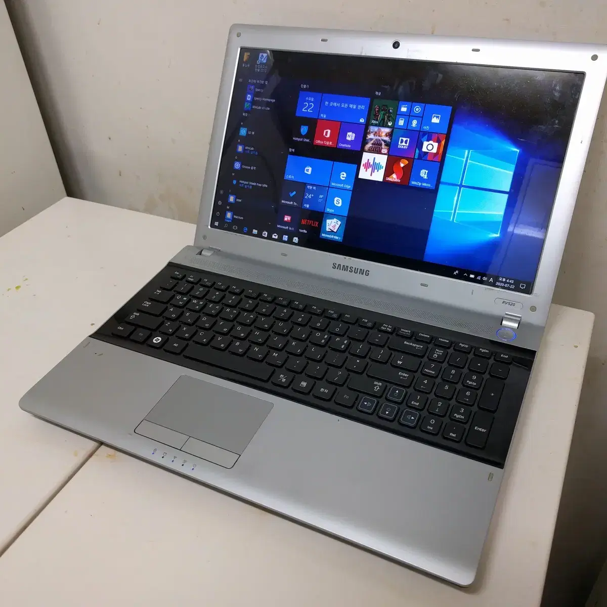 삼성RV520 A16S i3-2310M 4GB SSD120GB