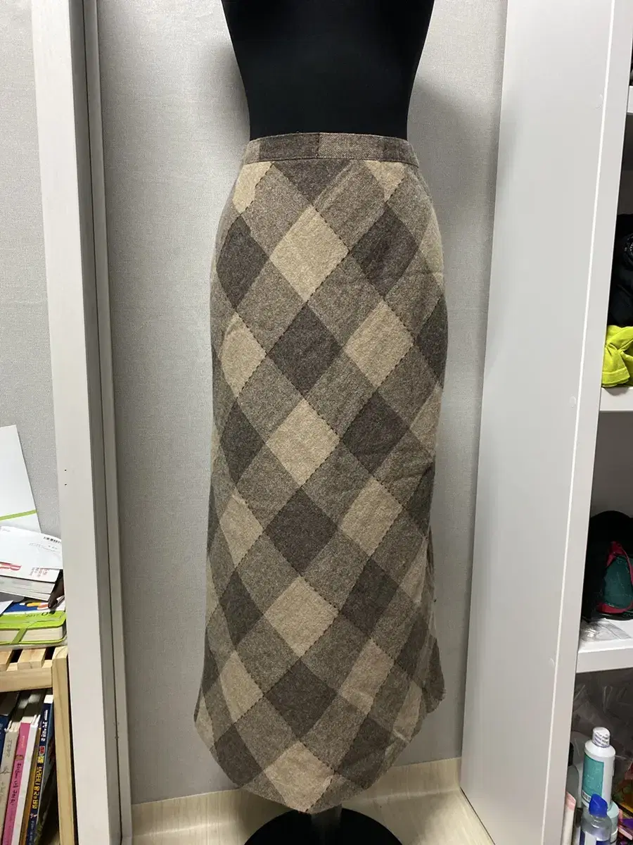 Vintage Check Skirt