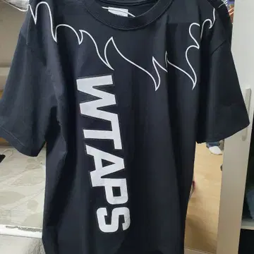 정품 wtaps 더블탭스 20SS FLAMES SS TEE BLAC | 브랜드 중고거래