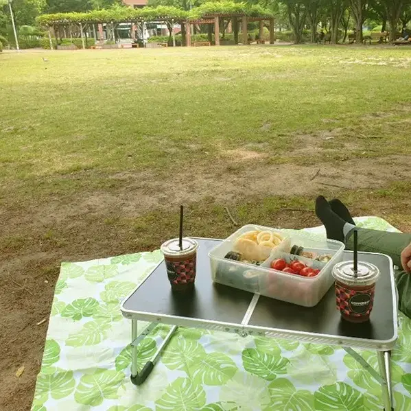 [무료배송] 접이식테이블 캠핑테이블 휴대용 테이블 침대테이블