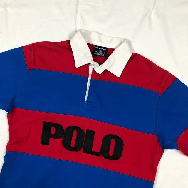 90s 폴로스포츠 polosport 스펠아웃 스트라이프 pk 럭비카라티