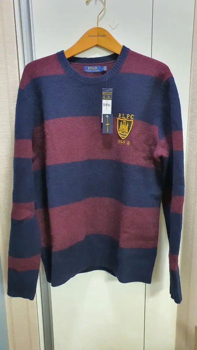 Polo/Basket knit/L