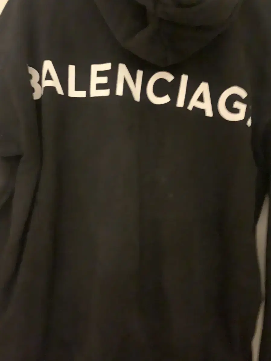 Balenciaga Back Logo Hoodie