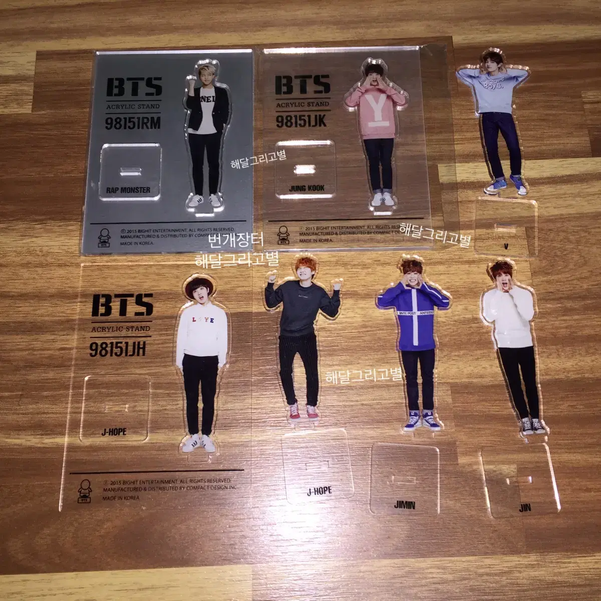 Cancel Muster acrylic stand bangtan Nam JunhoSeokjinJin YoonKi Min TaeMin HyungJungkook Zoomer