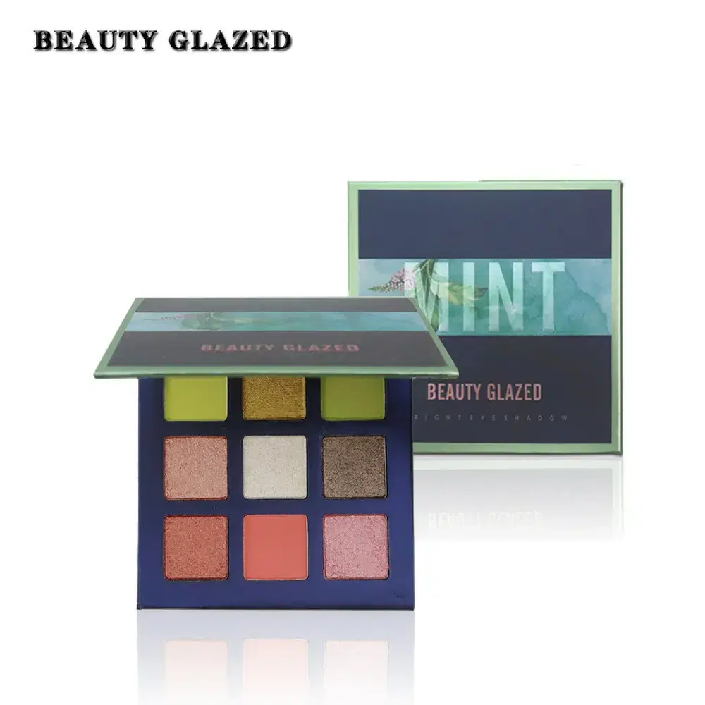 (바로배송) BEAUTY GLAZED 민트 섀도우팔레트 메이크업