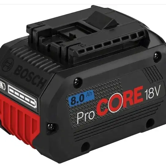 보쉬/procore/신개념배터리/8A/1600w/고출력/프로작업용/18V