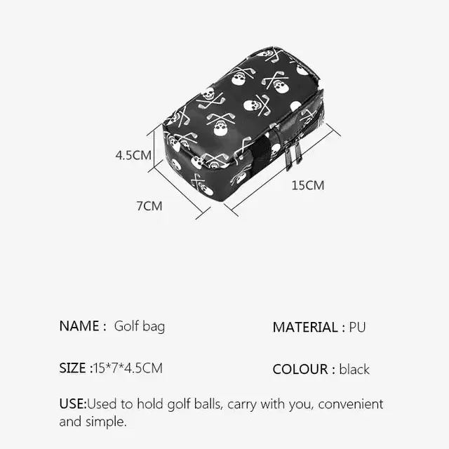 스컬 골프볼주머니 공주머니 창고정리 원가이하