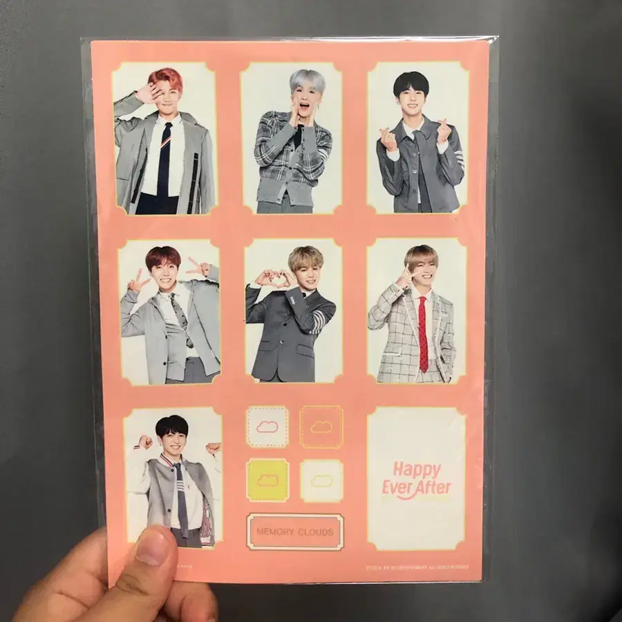 BTS sticker set official