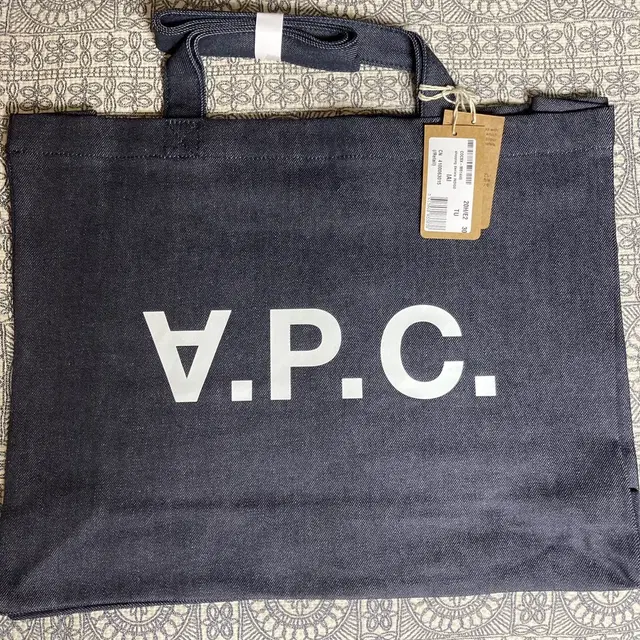 apc 아페쎄 a.p.c 다니엘라 진청 인디고 토트백 에코백