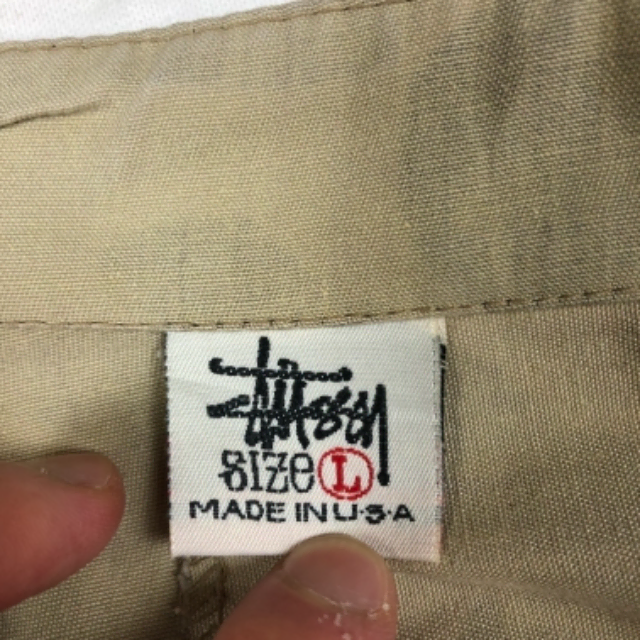 90s 스투시 stussy 로고 카모 패턴 카고 반바지 쇼트팬츠