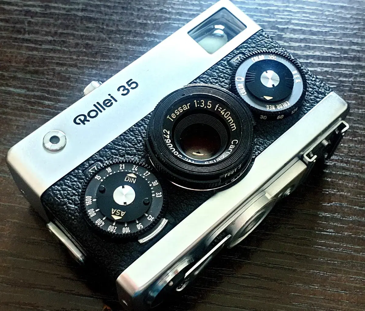 Rollei 35 35mm manual film camera with a viewfinder