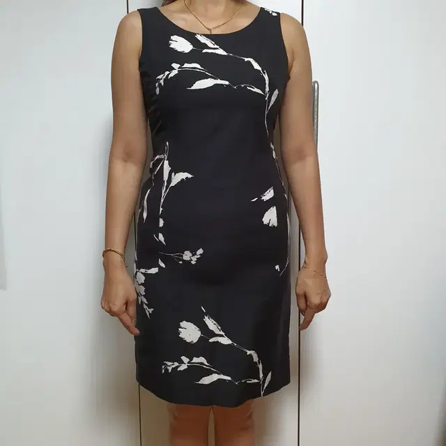 JONES NEW YORK DRESS 블랙 원피스 나시 민소매