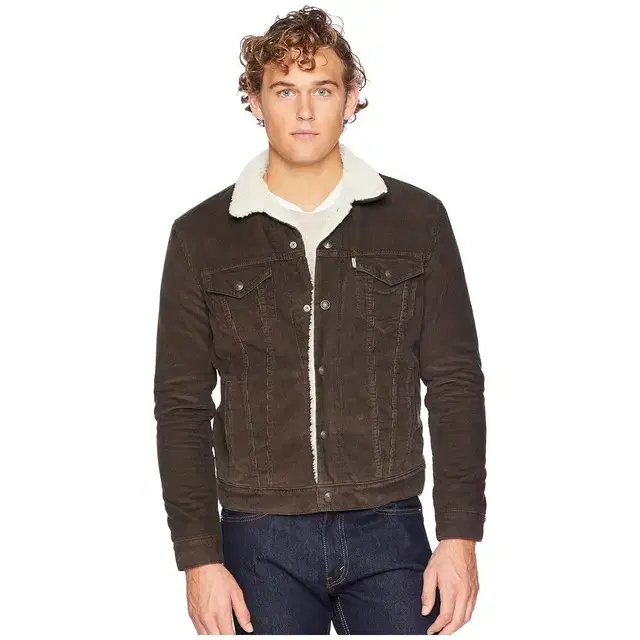 Levi's Type III Sherpa Jacket Turkish Coffee Color US M Levi's