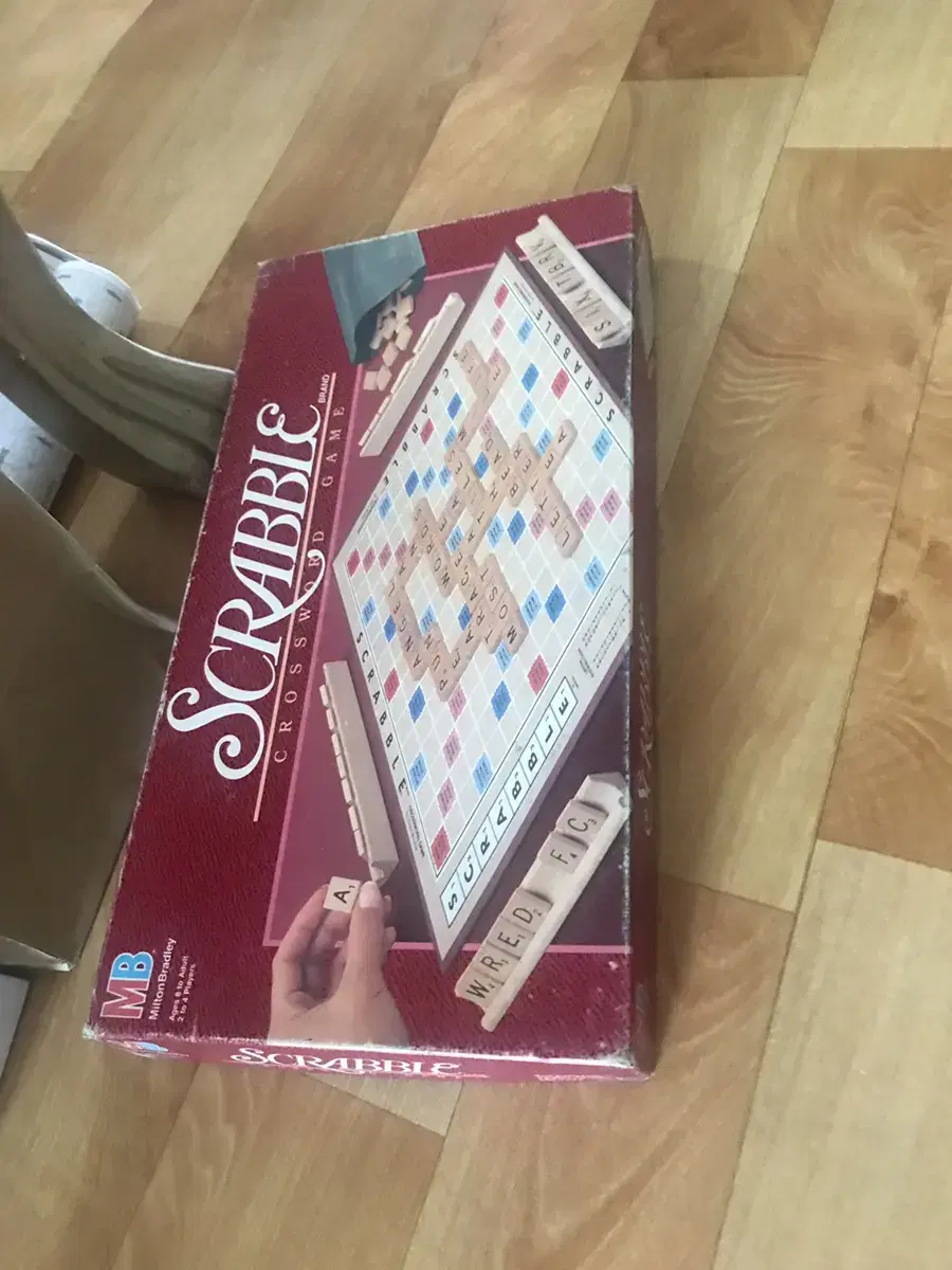 Scrabble board game