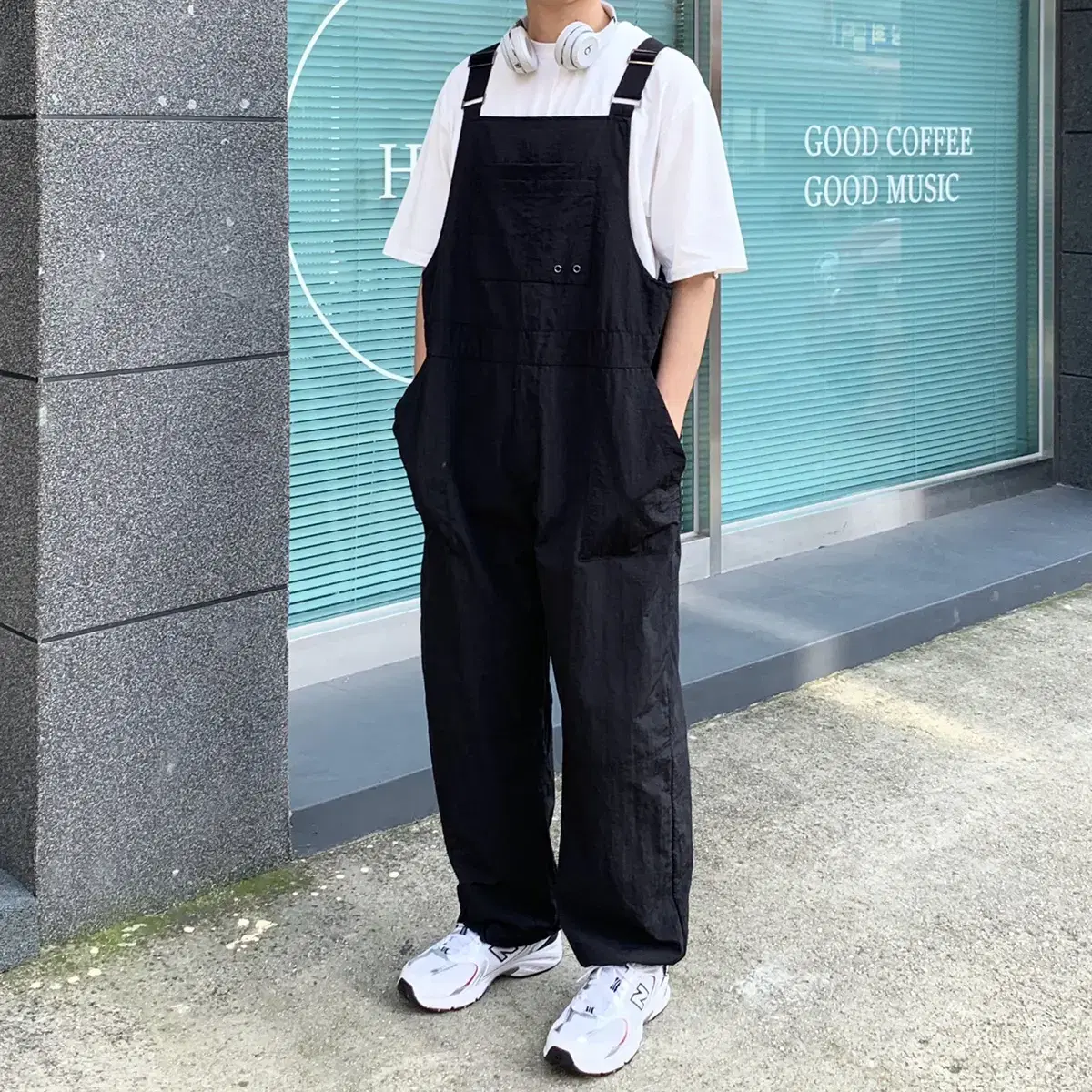 Nylon Hype Overalls Suspenders