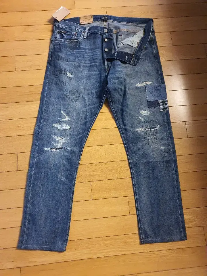 New in box Polo Ralph Lauren jeans 34" 36" denim jin big size