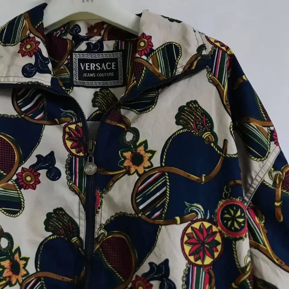 Waiver)Versace Flower Pattern Jacket