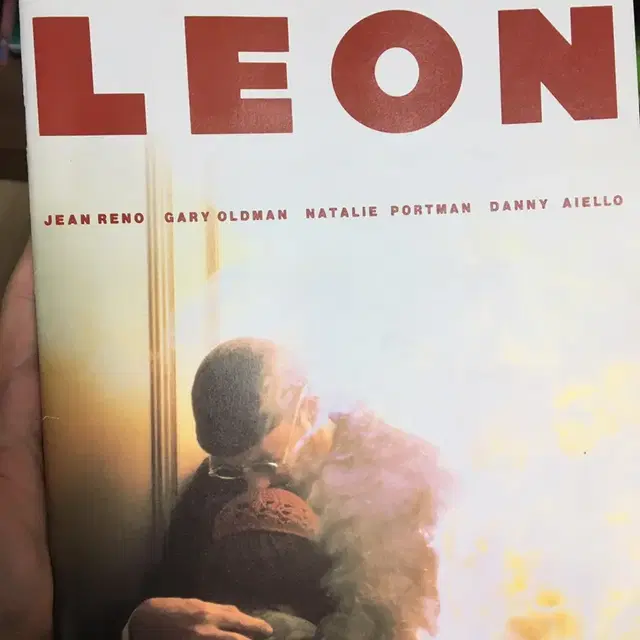 영화 레옹 LEON 일본판 홍보책자