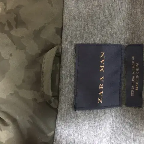 자라(ZARA) 국방색 캐주얼조끼 팝니다