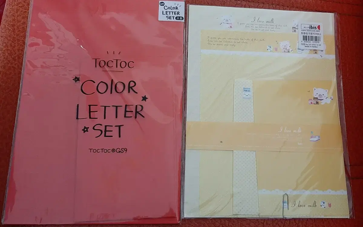 5 sets of stationery (new + stocks)