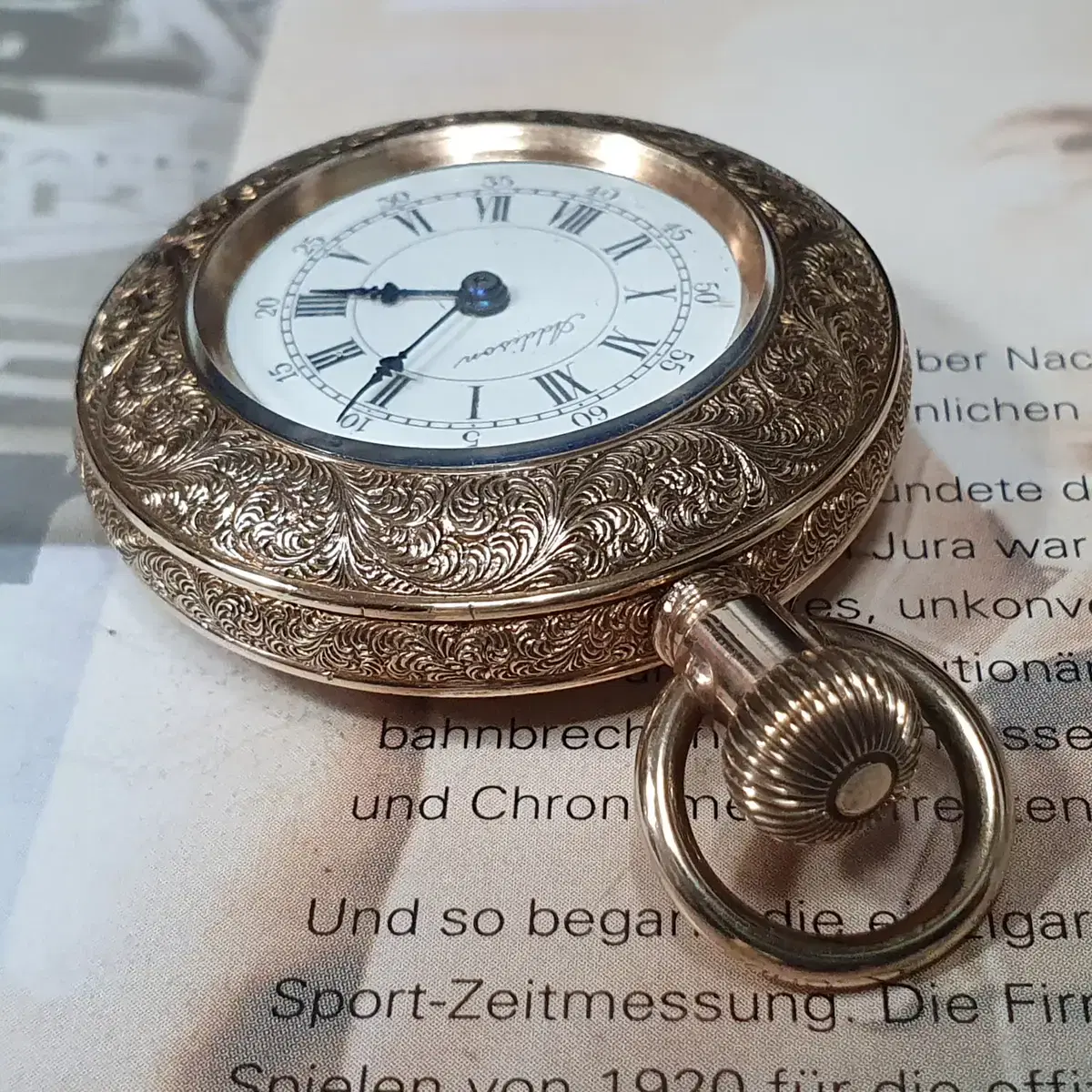 여성용,회중시계. Addison Pocket Watch.