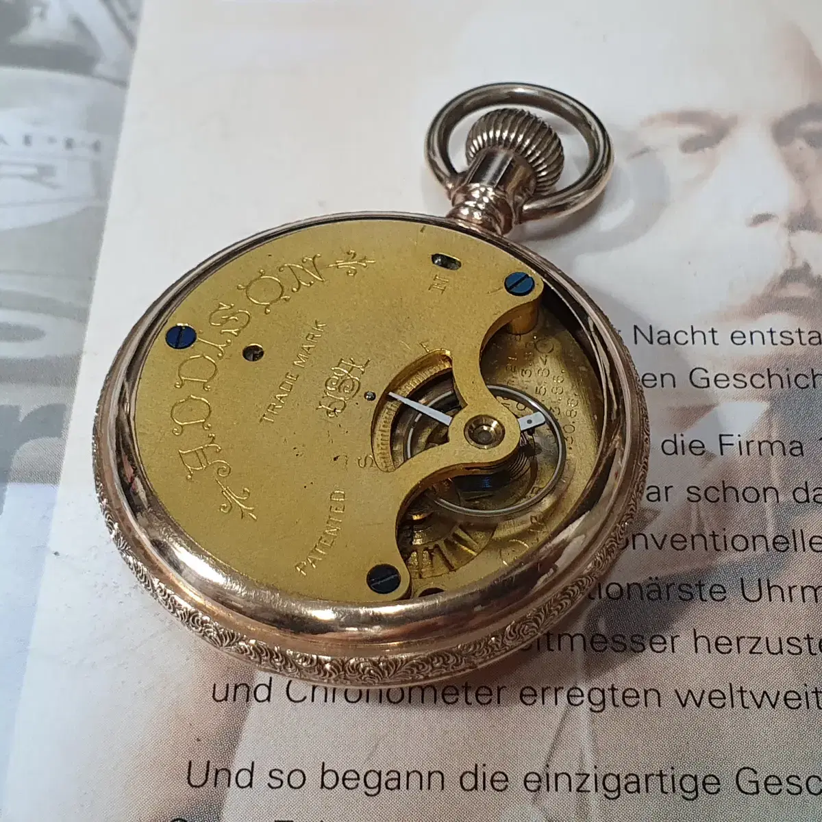 여성용,회중시계. Addison Pocket Watch.