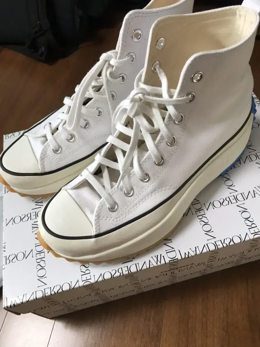 CONVERSE RUNNING STAR HI OG WHITE