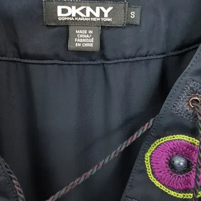 (S) DKNY 여성 긴팔 비스코스 레이온 원피스