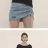 오드원아웃 스트링 스커트 odd one out string skirt