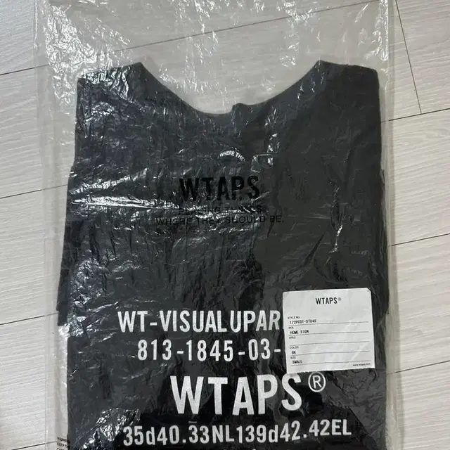 더블탭스 홈 사인 반팔 티셔츠 wtaps home sign tee