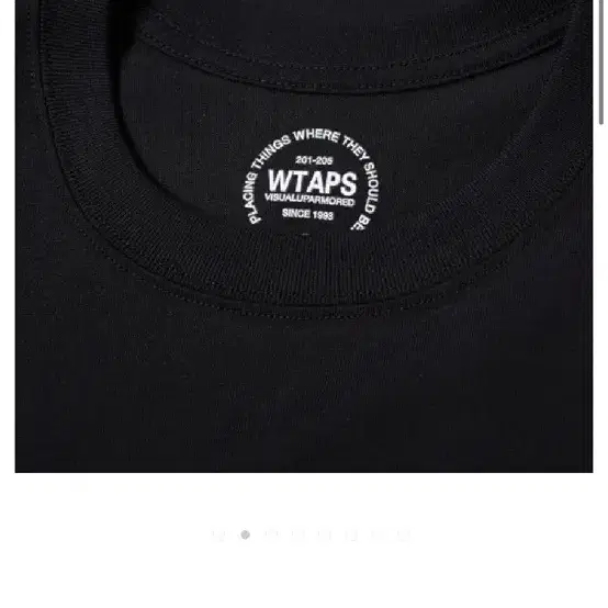 더블탭스 홈 사인 반팔 티셔츠 wtaps home sign tee