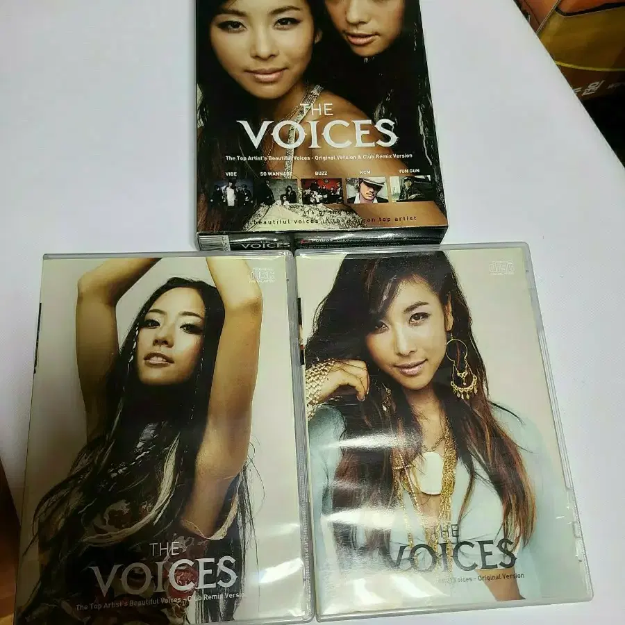 CD THE VOICE 2disc 디지팩 비쥬얼이 정말 최상입니다