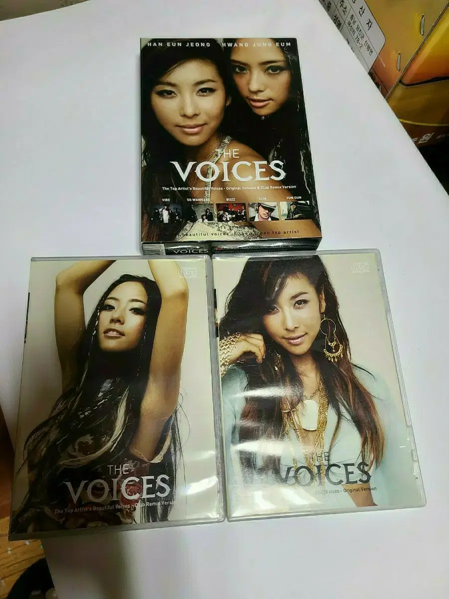 CD THE VOICE 2disc 디지팩 비쥬얼이 정말 최상입니다