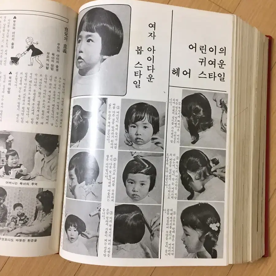 옛날책> 1976년 현대가정 생활정보 대백과 희귀수집품 중고책