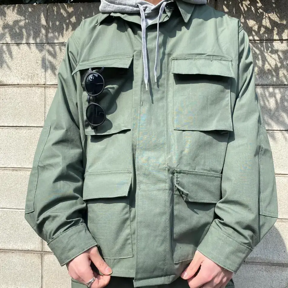 (3XL) 프로퍼 BDU 셔츠 올리브