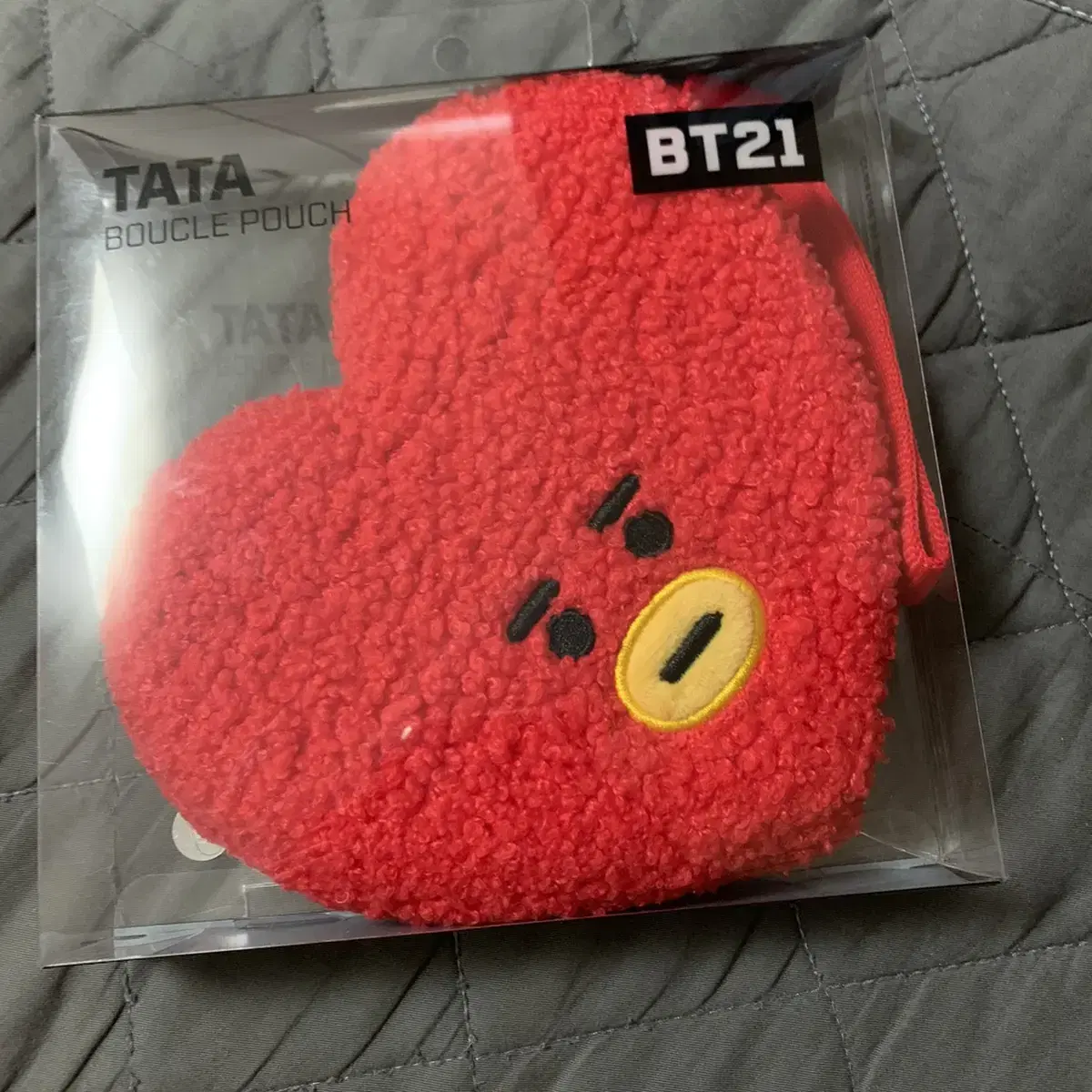 방탄소년단 뷔 bt21 타타 부클파우치