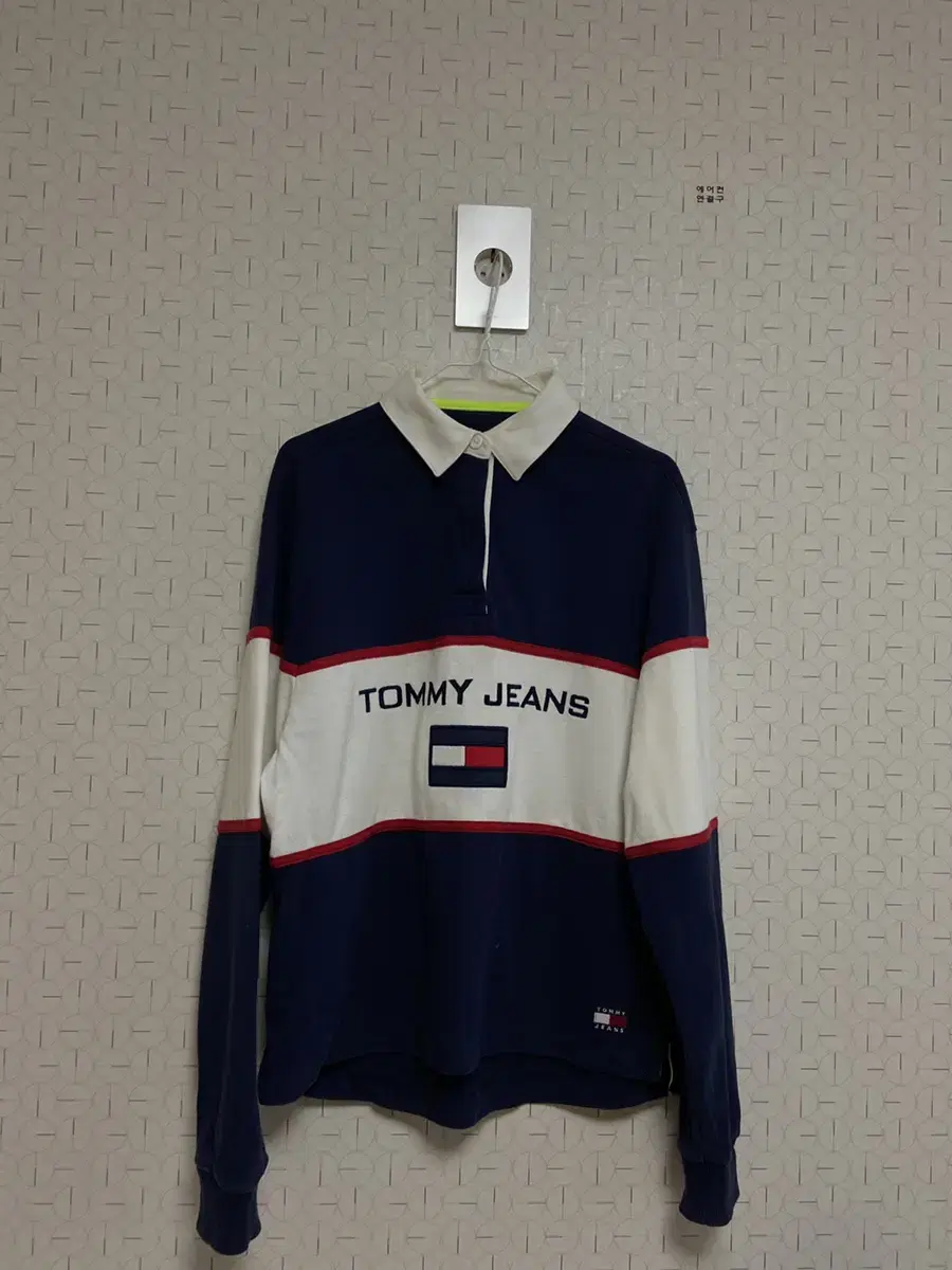 tommy 럭비셔츠