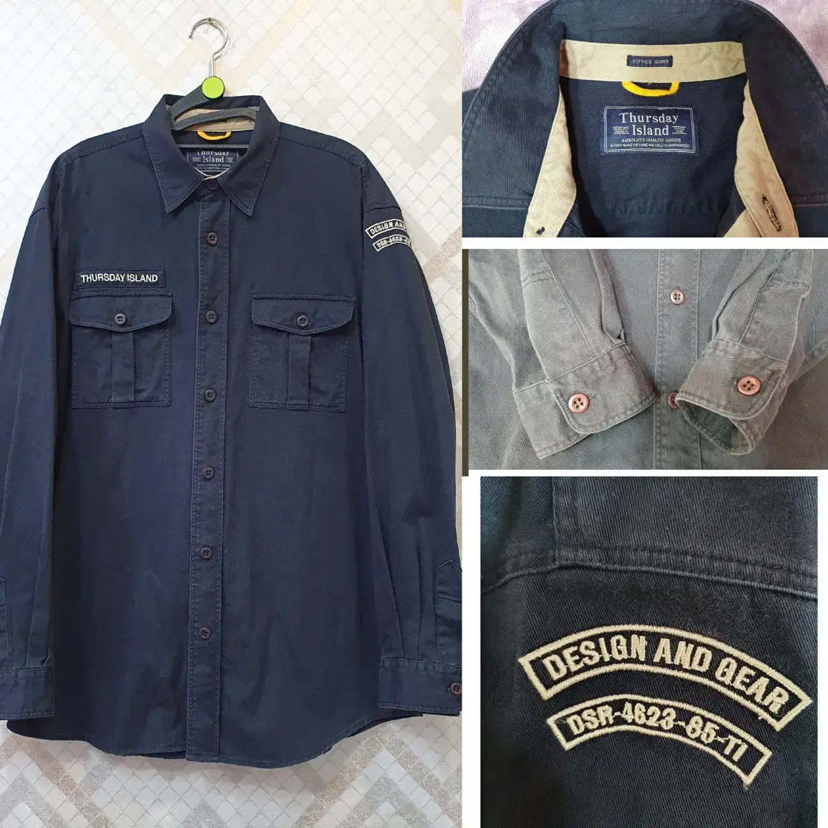 Thousand Dey Island Military Shirt Type Jacket