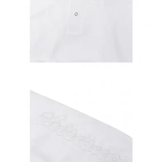 디스시즈네버댓 폴로 SP L/SL Jersey Polo White