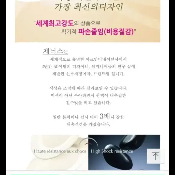 프랑스 제닉스 양식접시