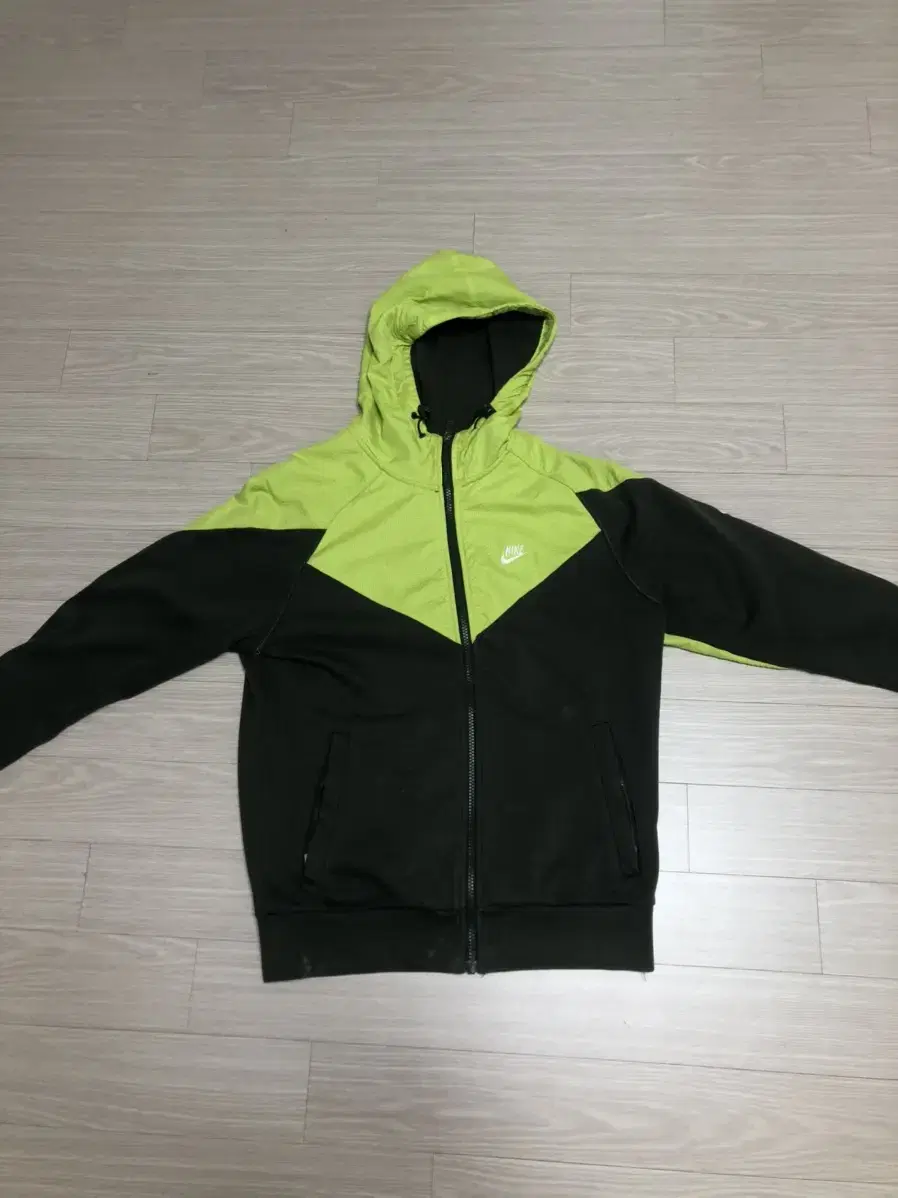 Nike windbreaker with a fleece lining for sale