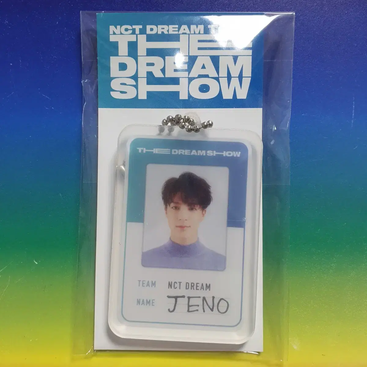 NCT DREAM jeno Dream Show acrylic Photo keyring Unsealed