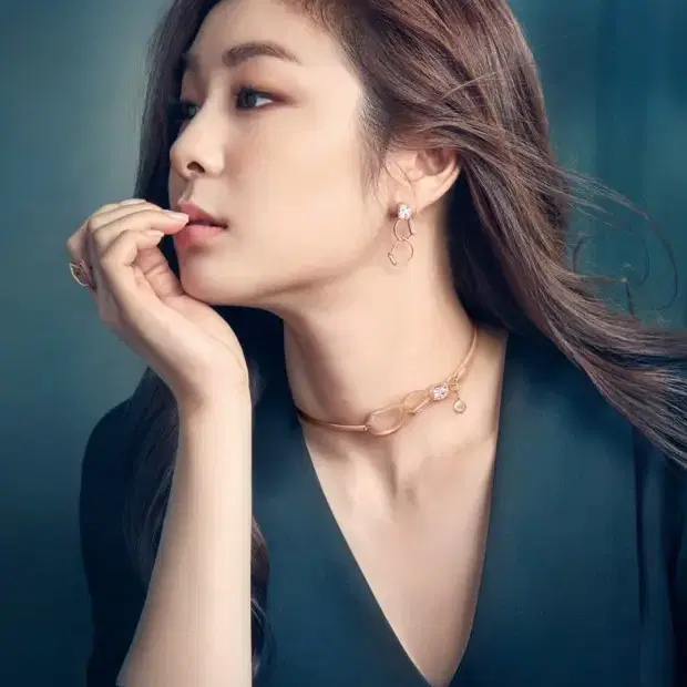 제이에스티나 김연아 목걸이