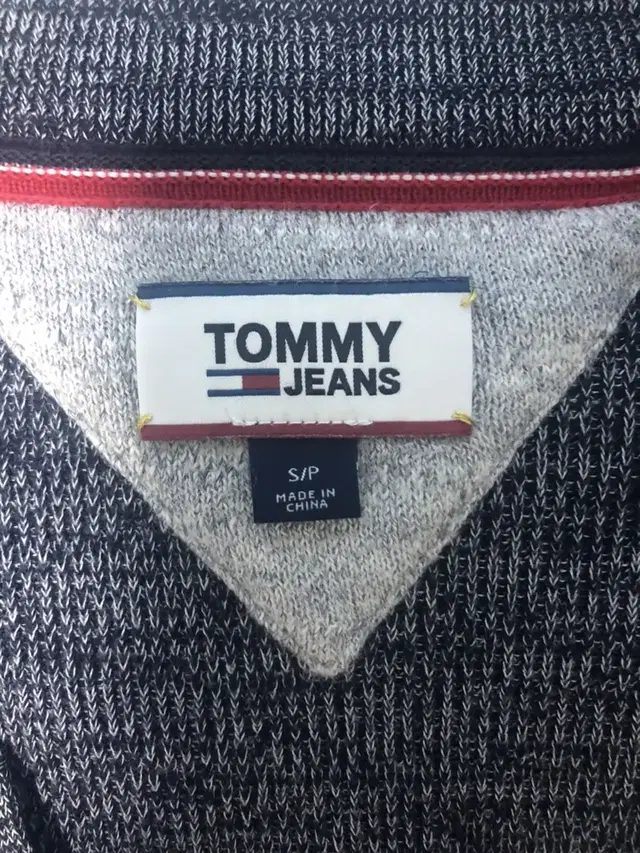 Tommy 니트 집업