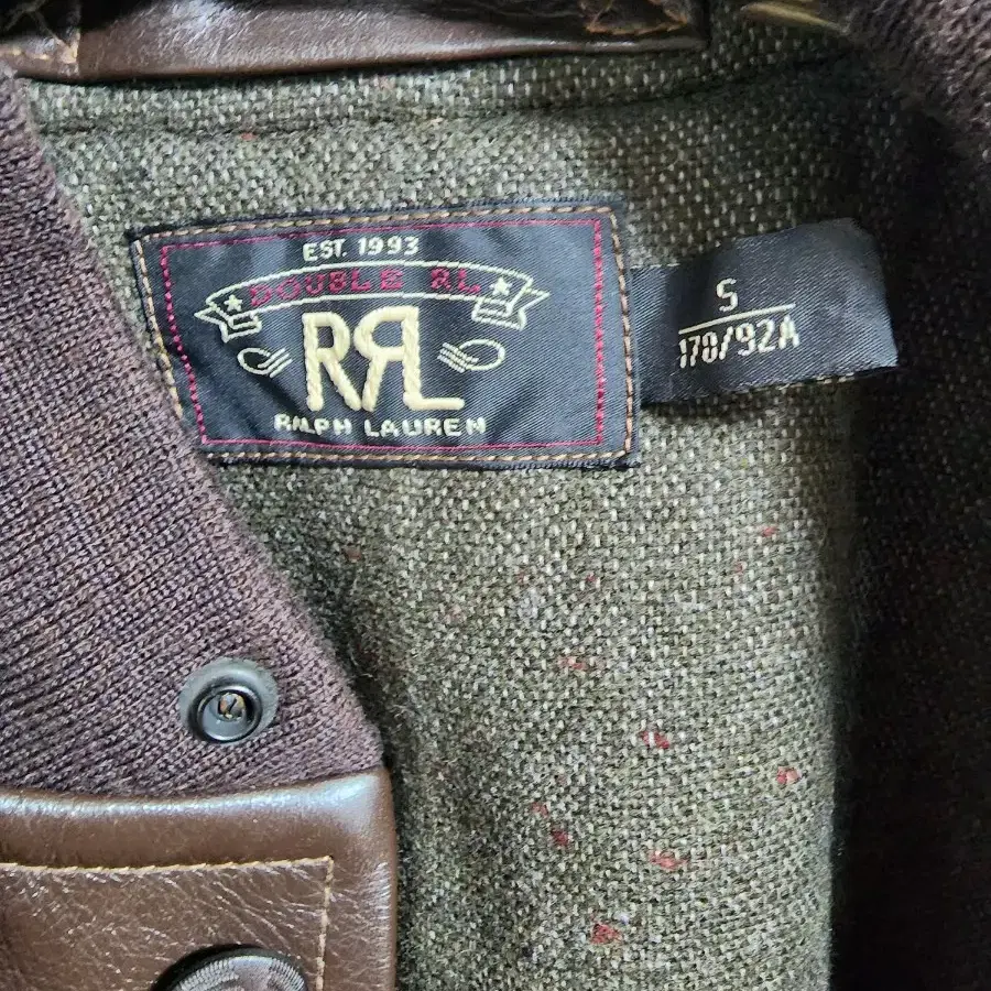 RRL 마이어스 가죽자켓 S사이즈