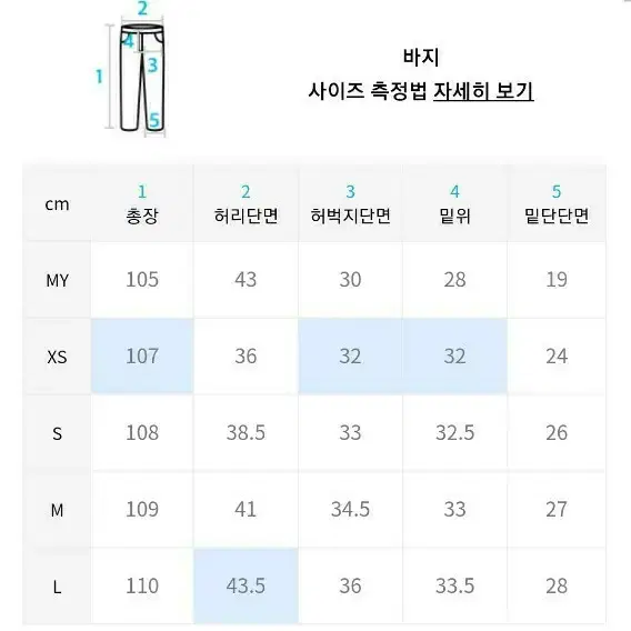 M 에드 와이드청바지