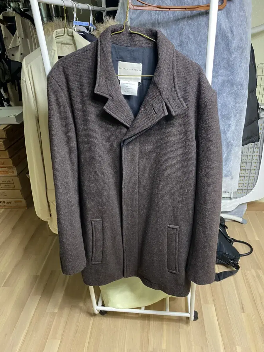 Stefan Schneider Wool Coat for sale